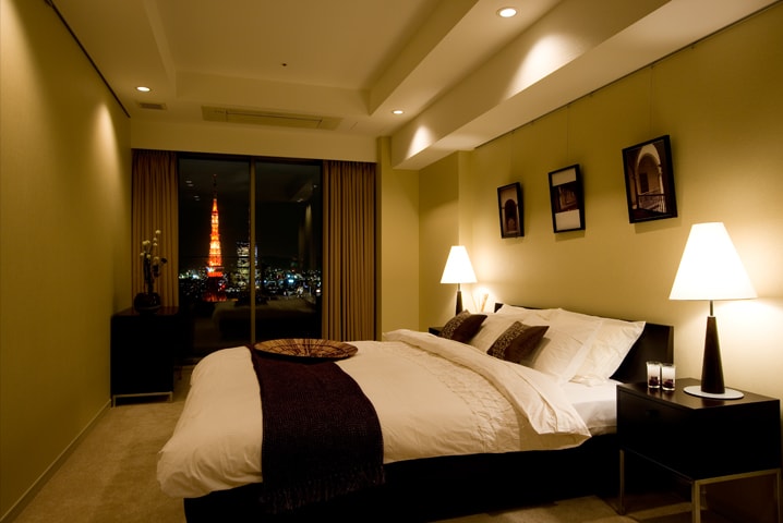 ラトゥール汐留 ベッドルーム